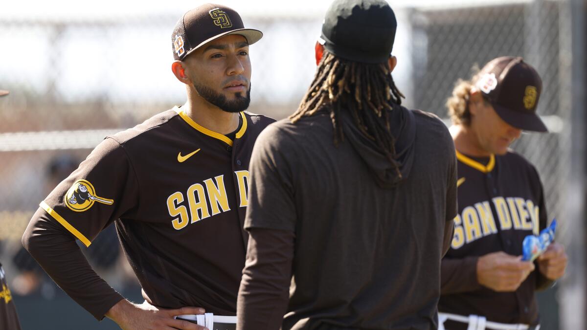 Minors: Rehabbing Robert Suarez pitches ninth inning for El Paso; Storm  walk it off - The San Diego Union-Tribune