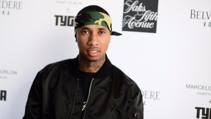 Tyga attends a May 12 event in New York City.