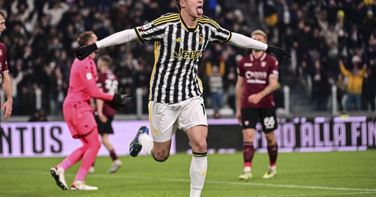 La Juventus rimonta il deficit iniziale e batte la Salernitana 6-1 in Coppa Italia