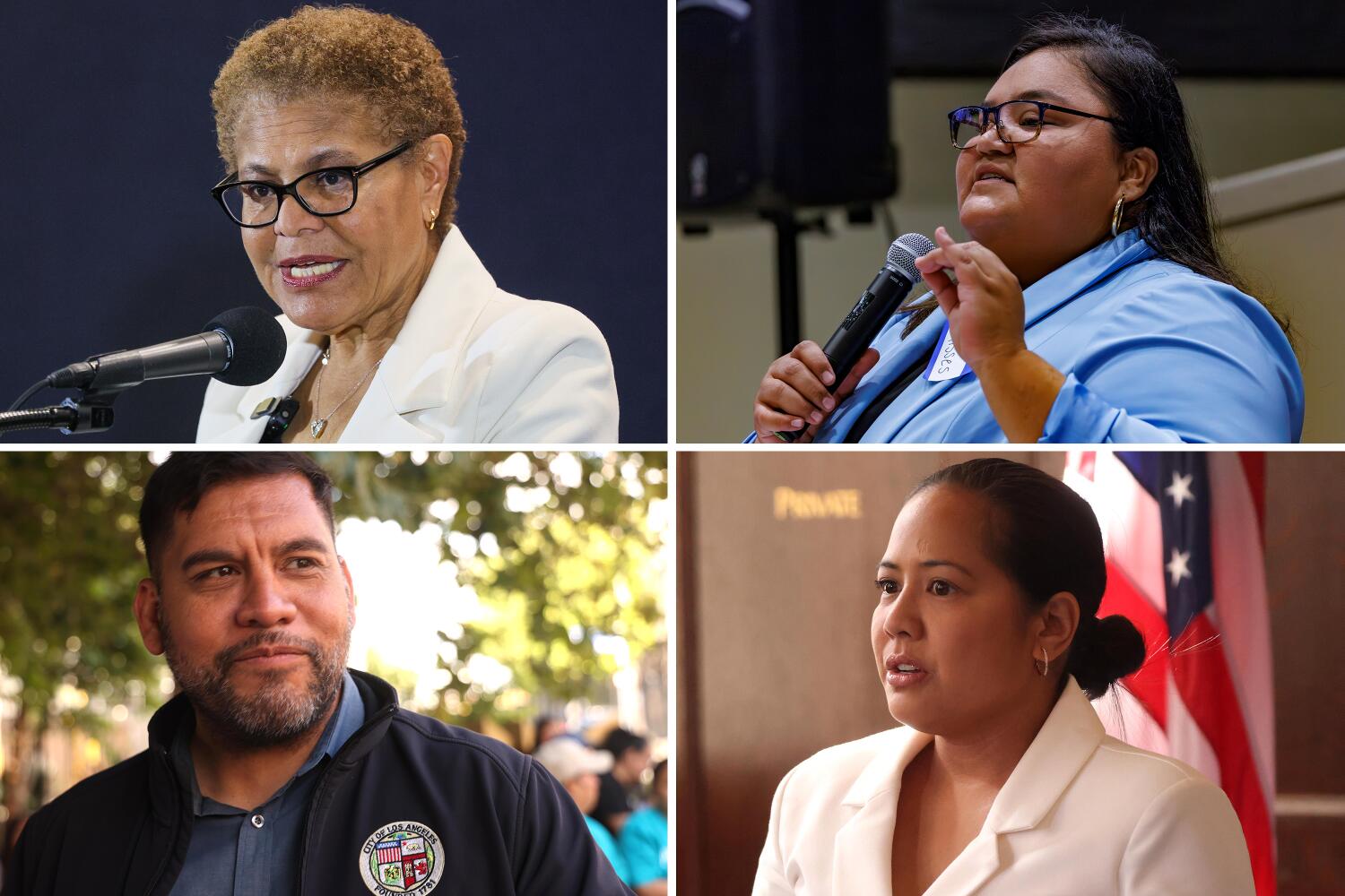 City Council progressives snub Raman, endorse Bass in L.A. mayor's race
