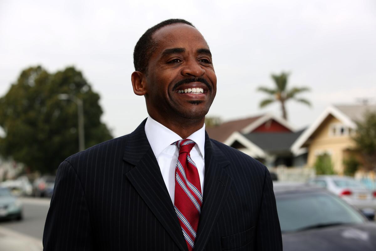 Former Los Angeles City Council candidate Robert Cole was fined by the City Ethics Commission for submitting names of phony contributors.