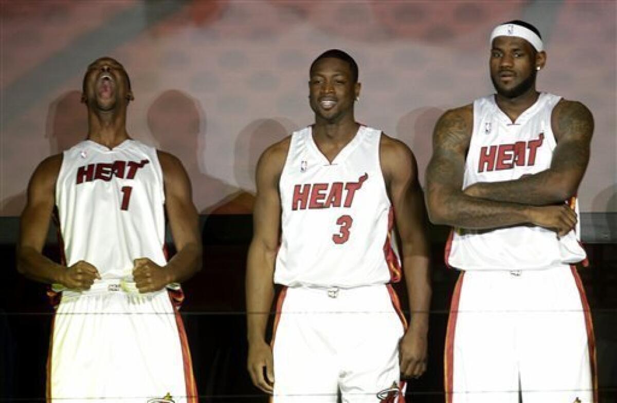 Former Miami Heat Guard Says It Was an 'Honor' to Play With Dwyane Wade,  LeBron James and Chris Bosh - Heat Nation