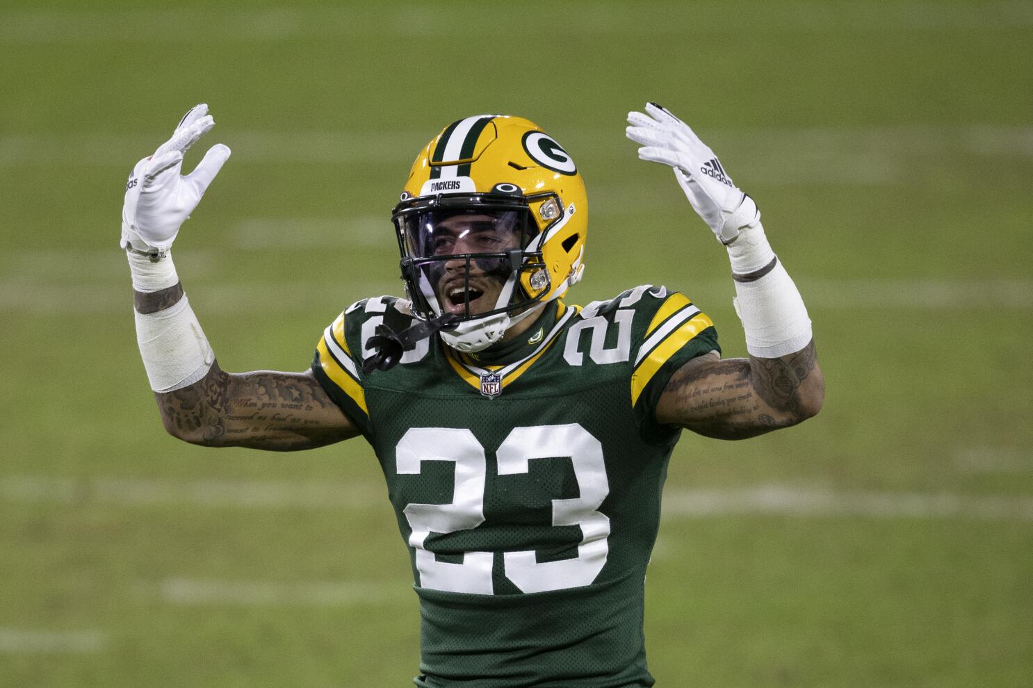 Packers' Alexander not feeling pressure after huge season