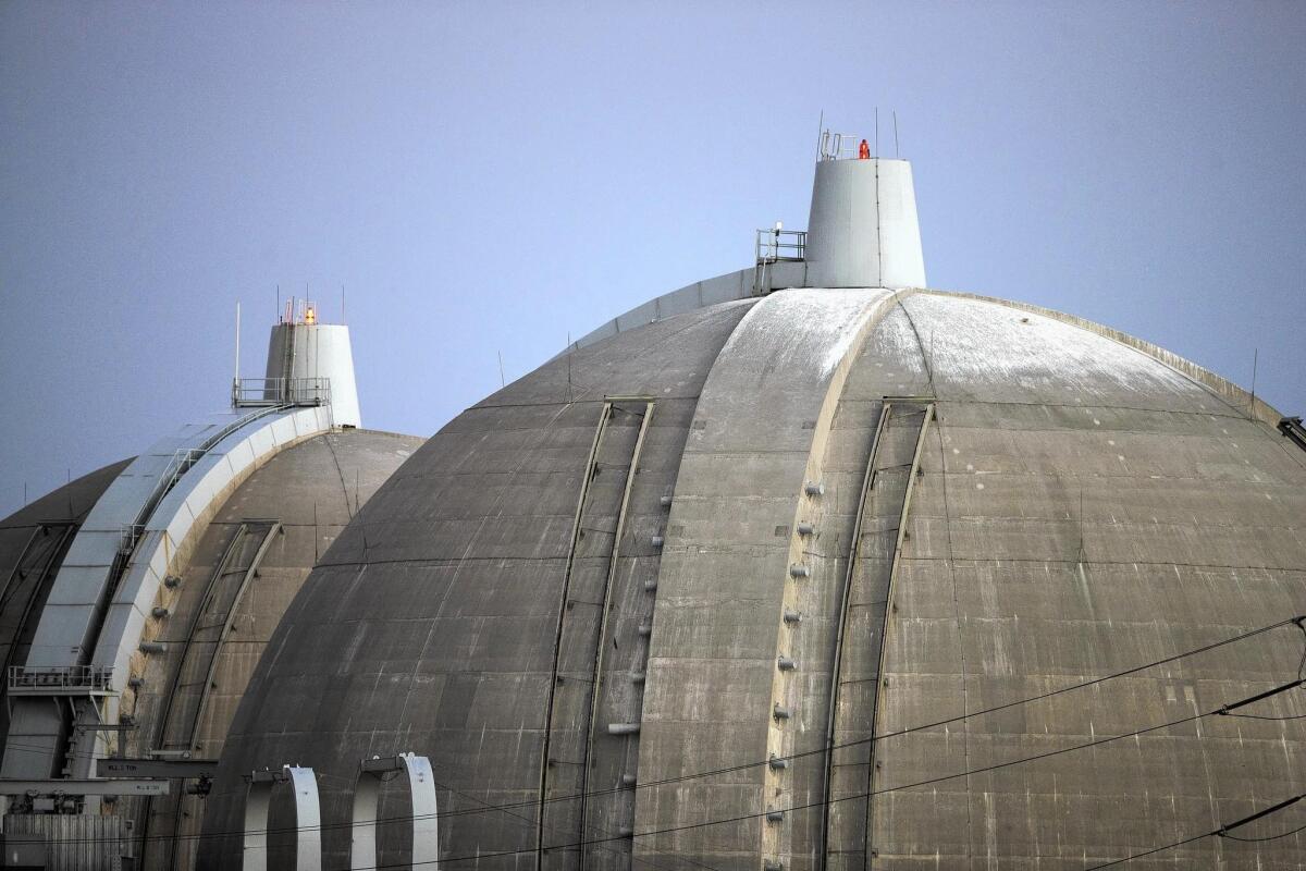 The San Onofre nuclear power plant closed in 2013.