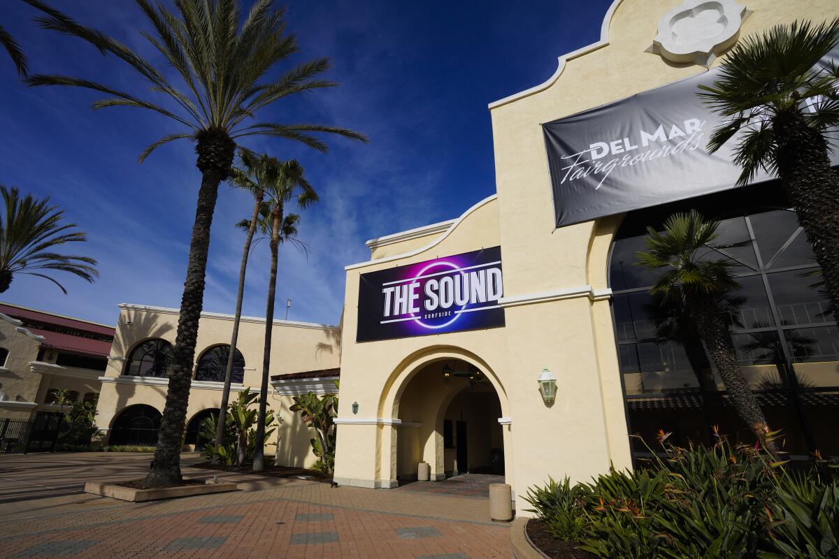 The Sound is on! The new 17 million Del Mar concert venue seeks to