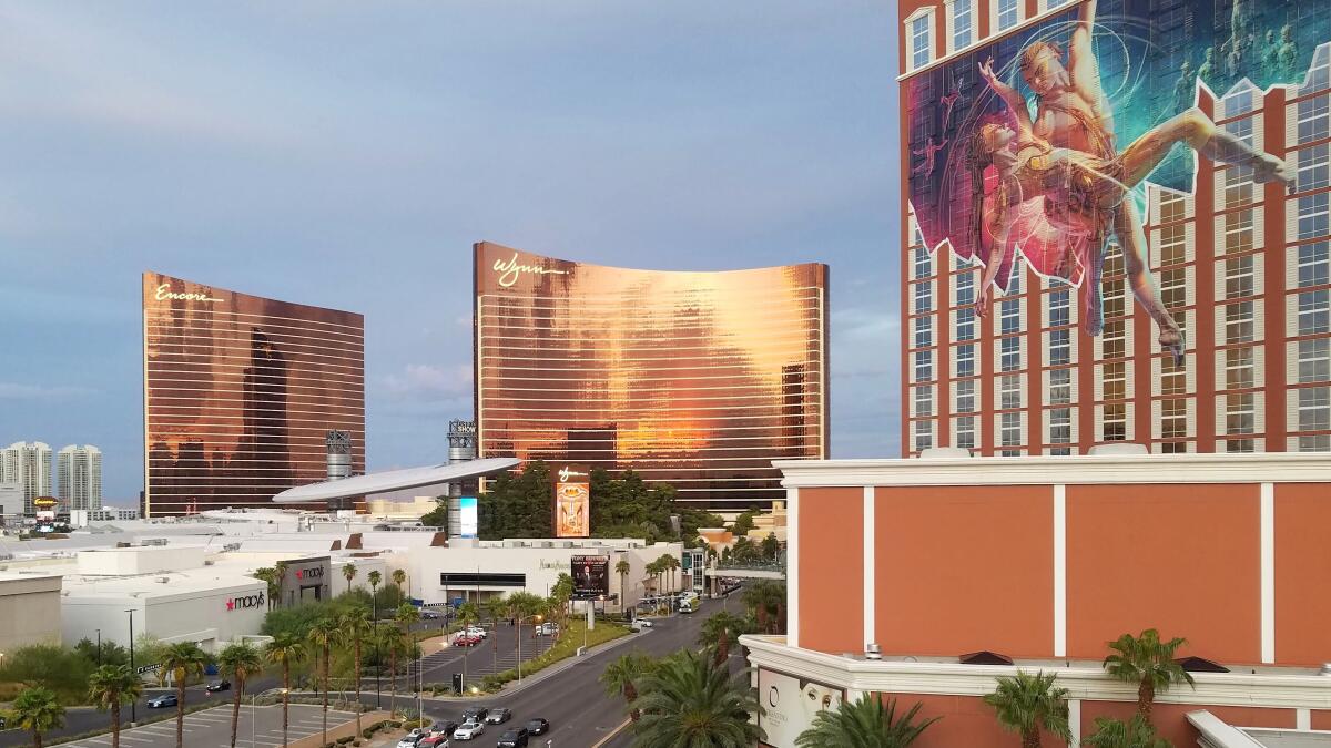 The Wynn and Encore resorts in Las Vegas.