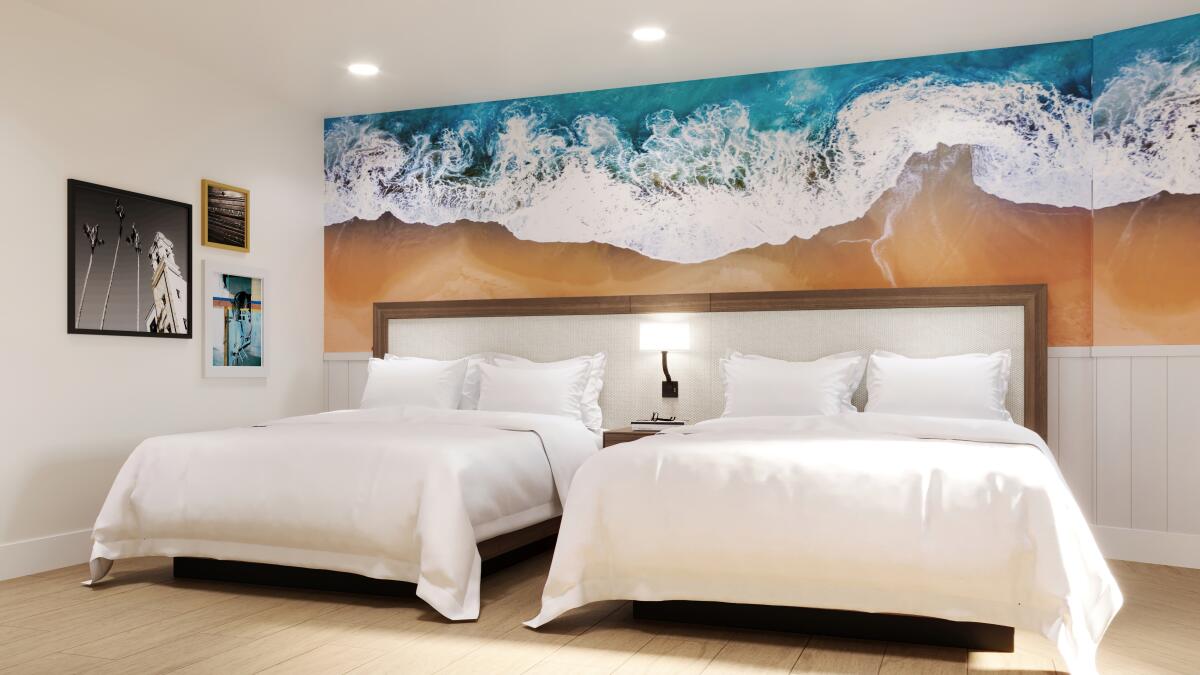 The Del Mar Beach Hotel will be opening in June.