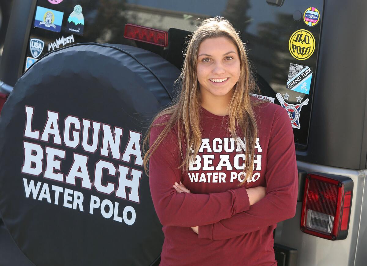 Emma Lineback had a match-high four goals, including the eventual game winner, as top-seeded Laguna Beach beat No. 2 Foothill 7-6 for the CIF Southern Section Division 1 title on Feb. 22 at Irvine's Woollett Aquatics Center.