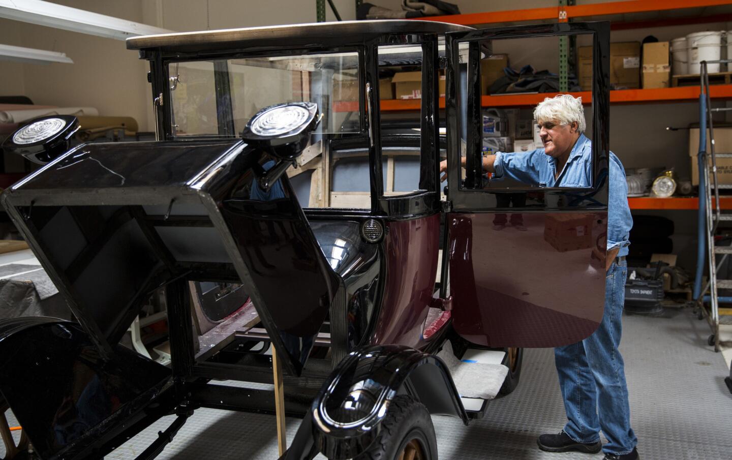 A visit to Jay Leno's garage