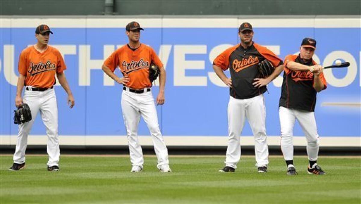 Baltimore Orioles Nick Markakis talks about seeing Brian Roberts in a New  York Yankees uniform 