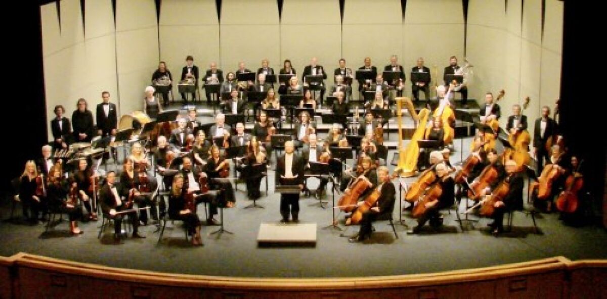 The Poway Symphony Orchestra will take the stage Nov. 20 at the Poway Center for the Performing Arts.