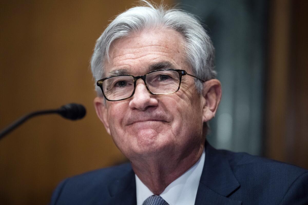 El presidente de la Reserva Federal, Jerome Powell, declara en una audiencia de la Comisión de Asuntos Bancarios