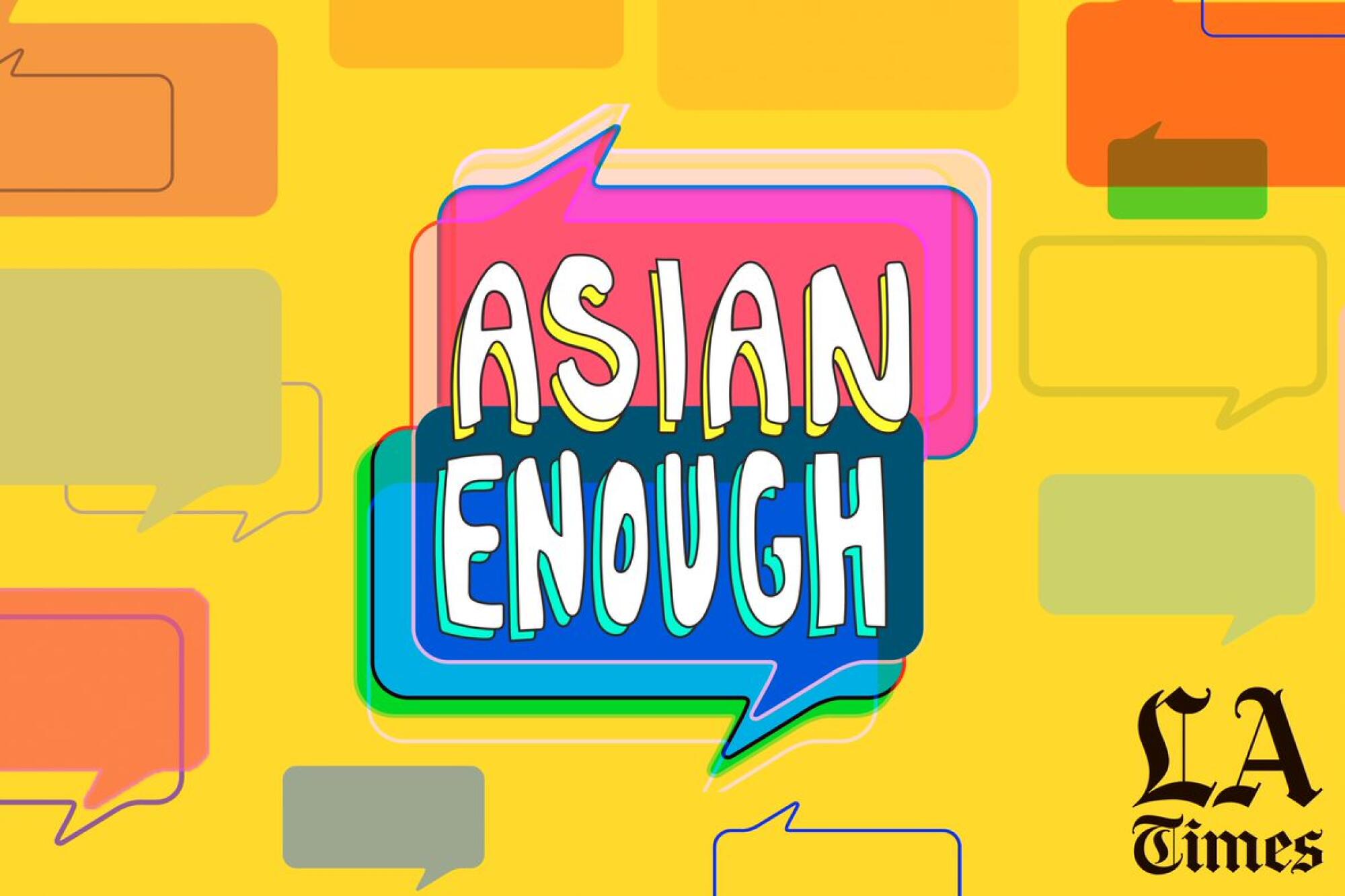 Asian Enough podcast logo