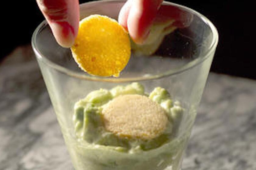 Recipe: Hackleback caviar with Hass avocado tartare and Melba toasts
