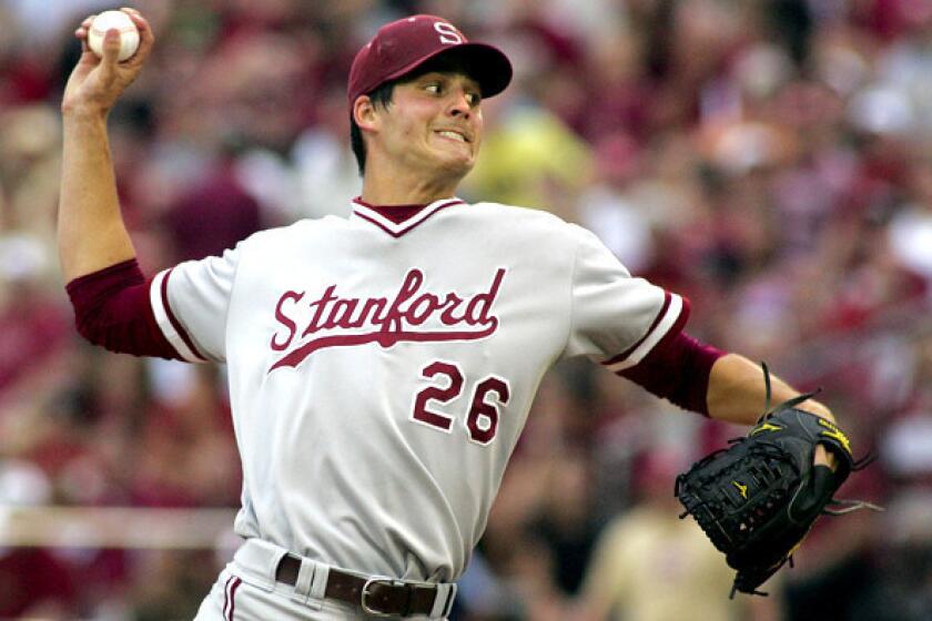 Stanford pitcher Mark Appel went 10-4 this season with a 2.12 earned-run average, 130 strikeouts and 23 walks in 106 1/3 innings.