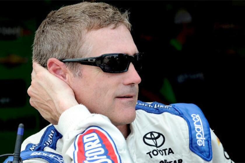 NASCAR driver Bobby Labonte, 49, suffered three broken ribs as a results of a cycling accident Wednesday.