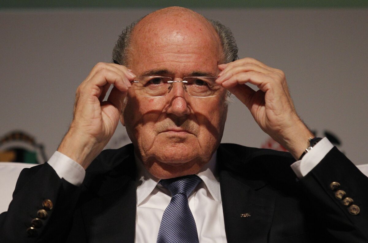 FIFA President Sepp Blatter 16-year tenure overseeing the world soccer's governing body have been marked by scandal. Blatter said last week he intends on seeking a fifth term.