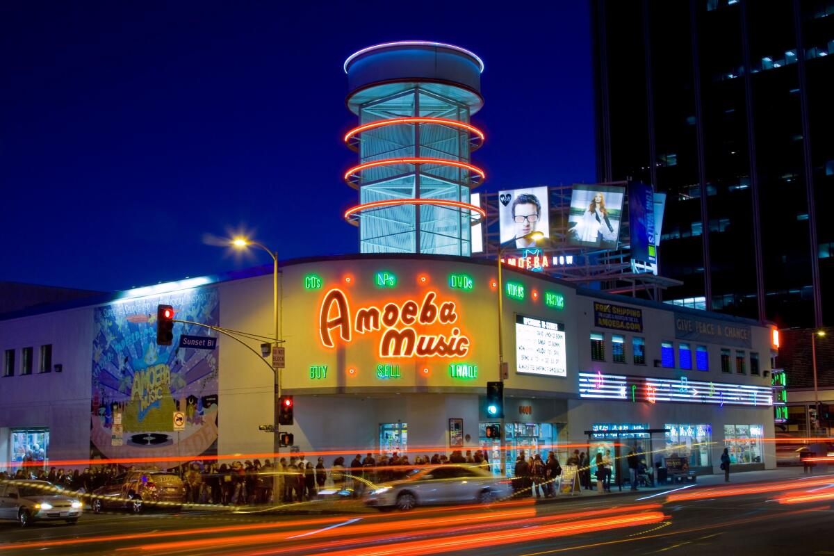 The previous location for Amoeba Music in Hollywood.