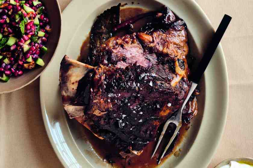 The crushed orange and rosemary braised lamb from "The Cook You Want to Be," by Andy Baraghani.