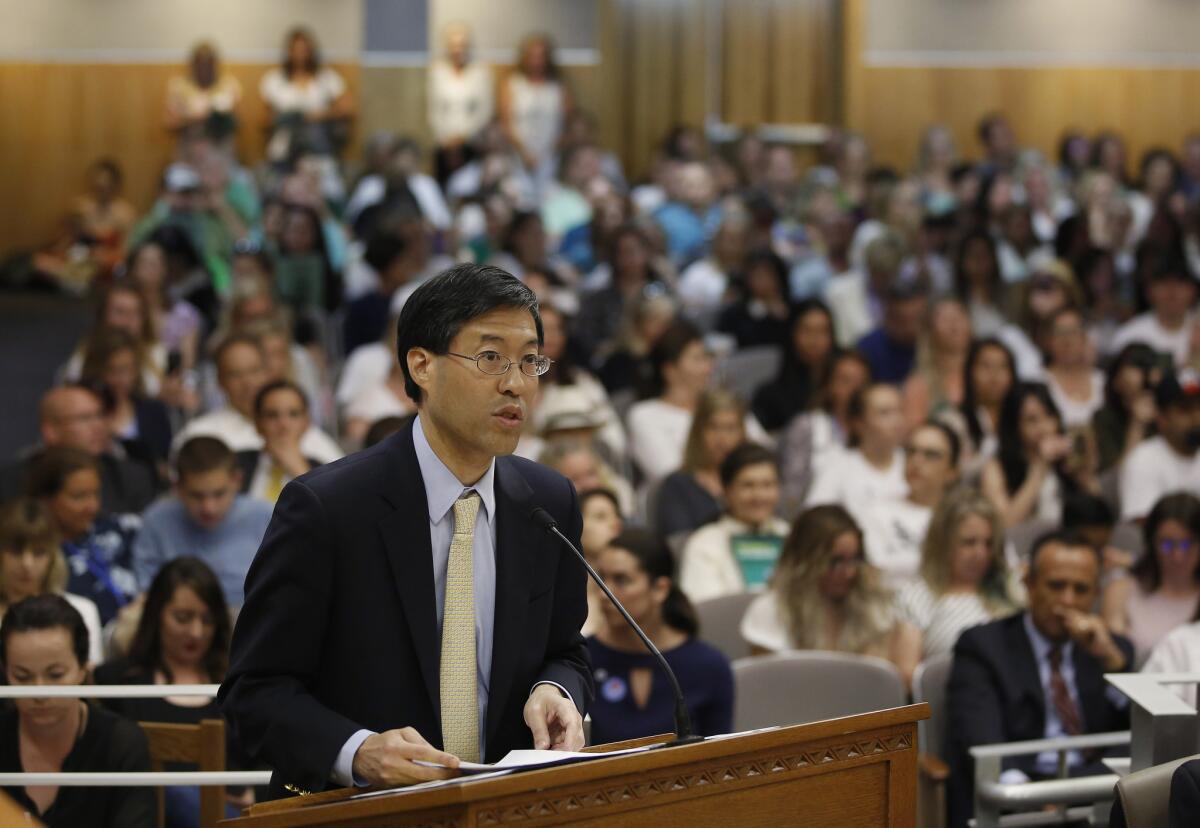 State Sen. Richard Pan (D-Sacramento) is sponsoring a bill to give state public health officials rather than doctors the power to decide which children can skip their shots.