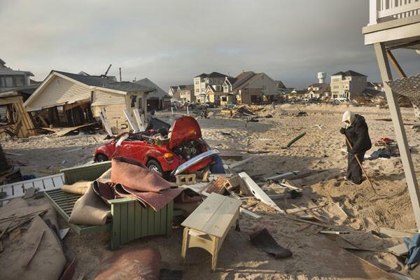 Destroyed homes: Six weeks after