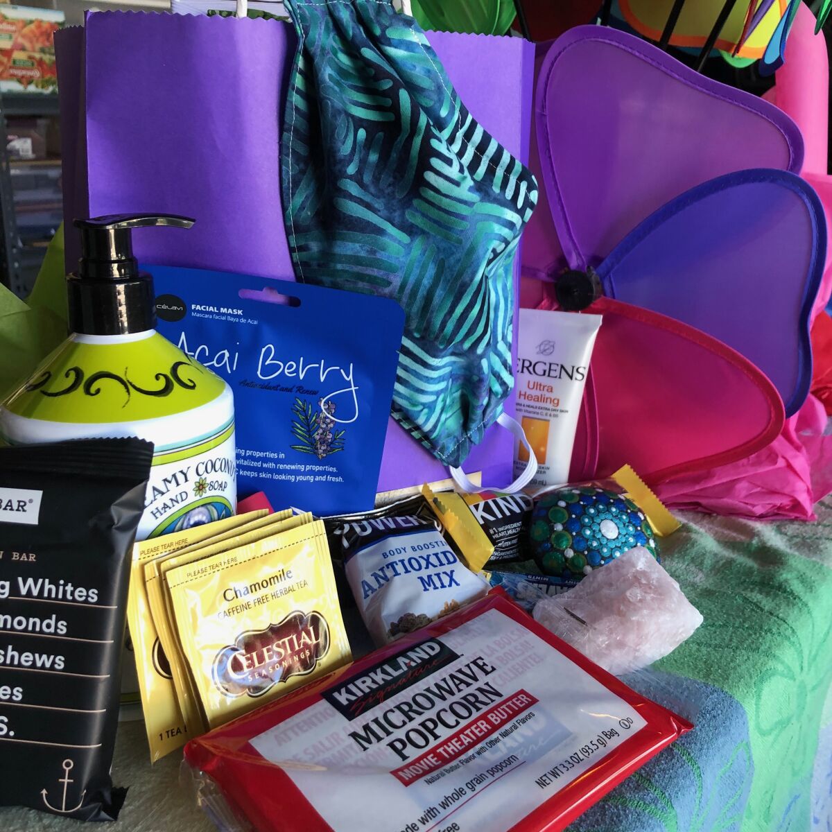 North County Justice Allies made its first gift basket delivery to health care workers in Encinitas.