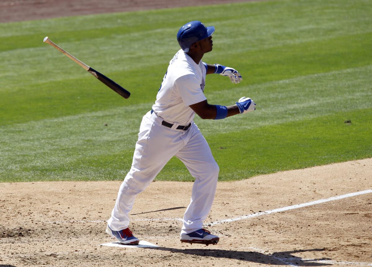 Would Yasiel Puig flip his bat after every home-run derby homer?