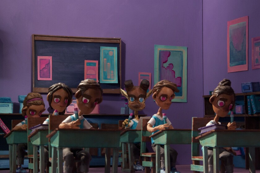 A still from the animated short “Miguel,” directed by Armando Sepulveda Mendoza.