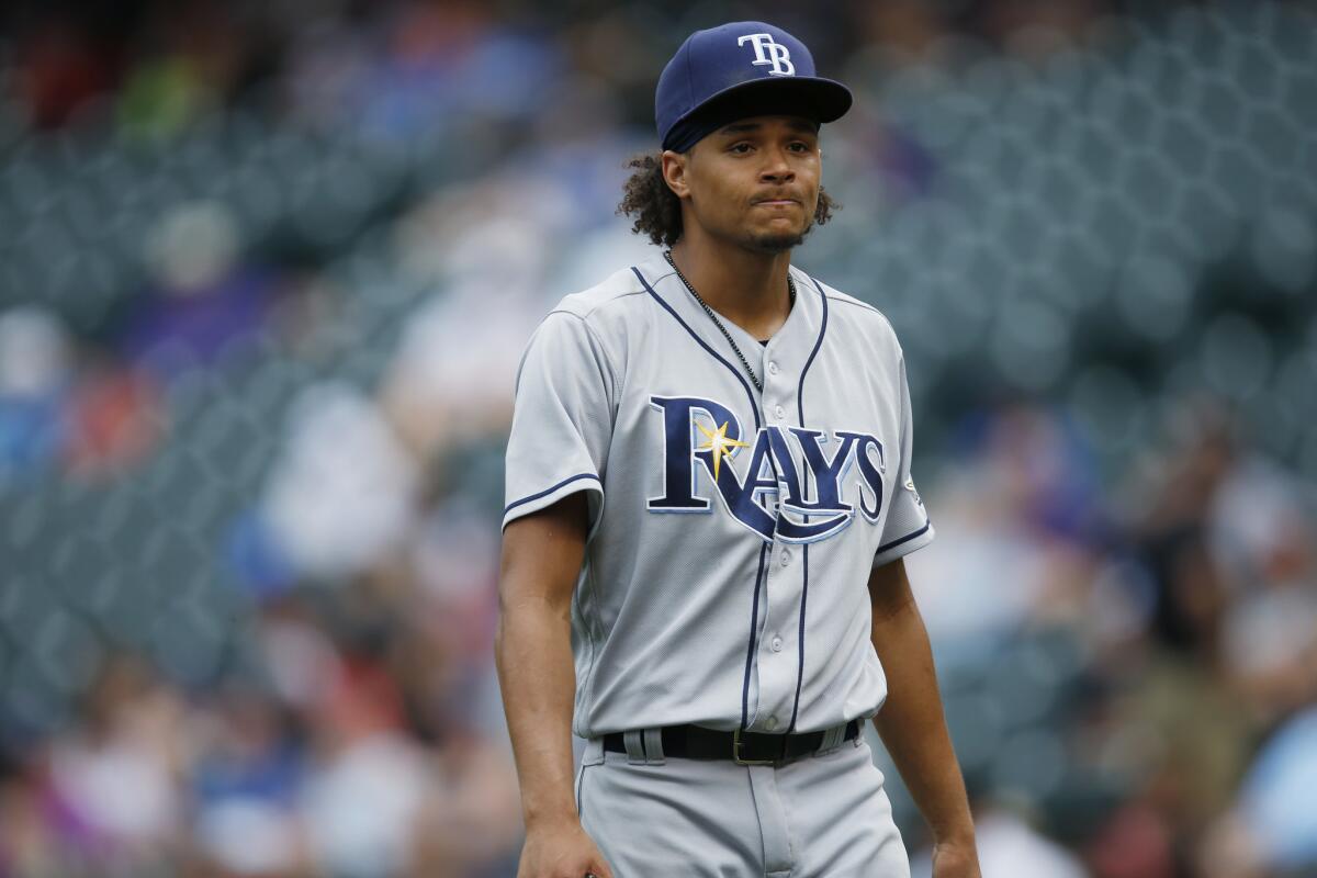 Chris Archer, Tampa Bay Rays, and his parents.