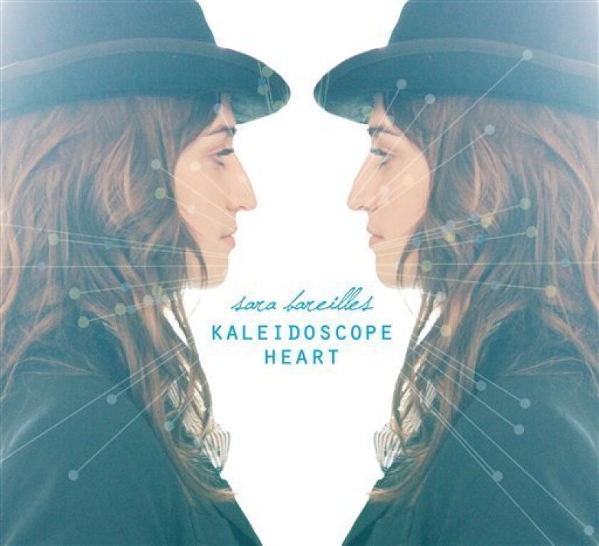 In this CD cover image released by Epic Records, Sara Bareilles, "Kaleidoscope Heart" is shown. (AP Photo/Epic)