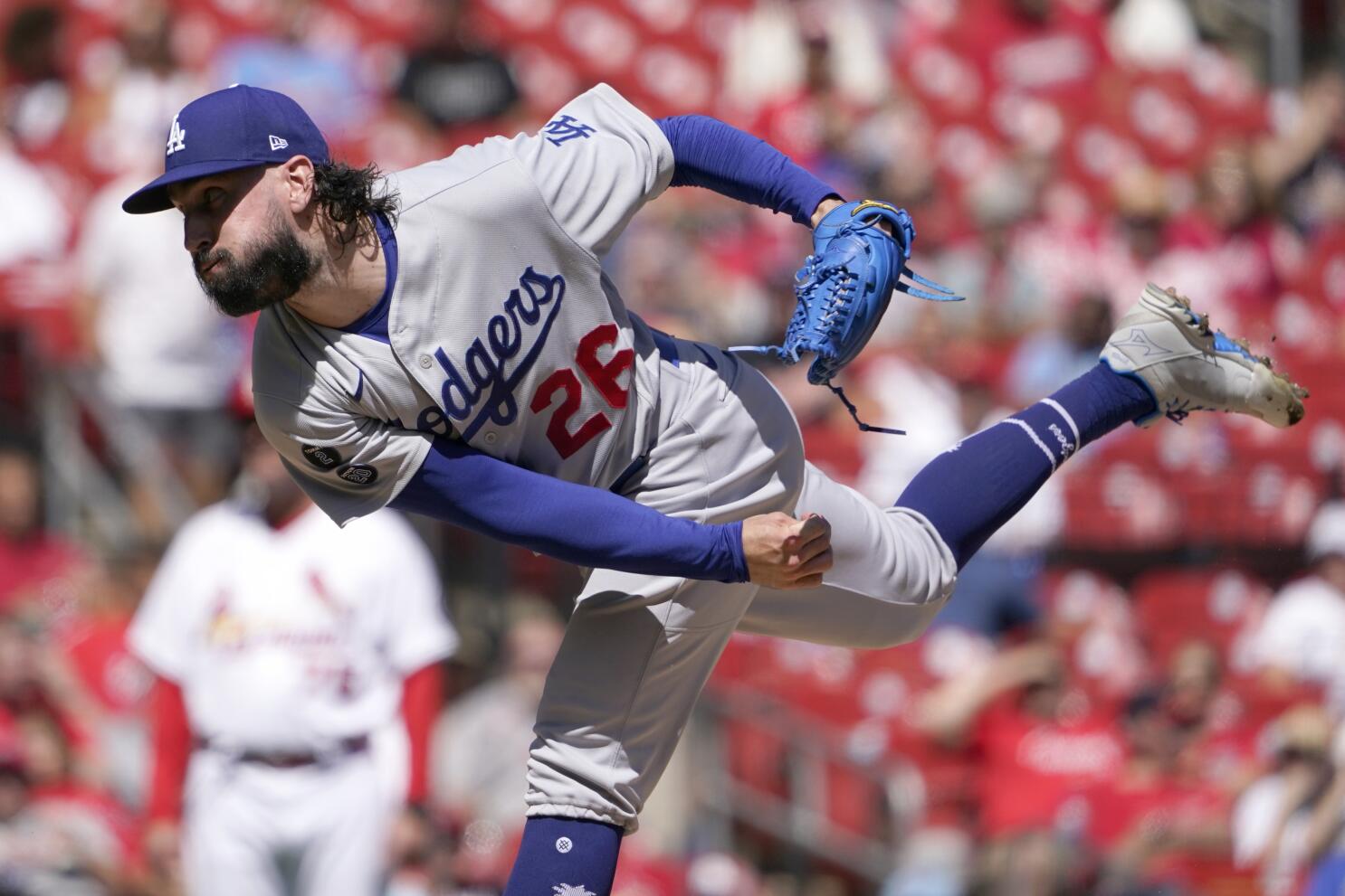 Gonsolin earns 1st career win as Dodgers rout Cardinals