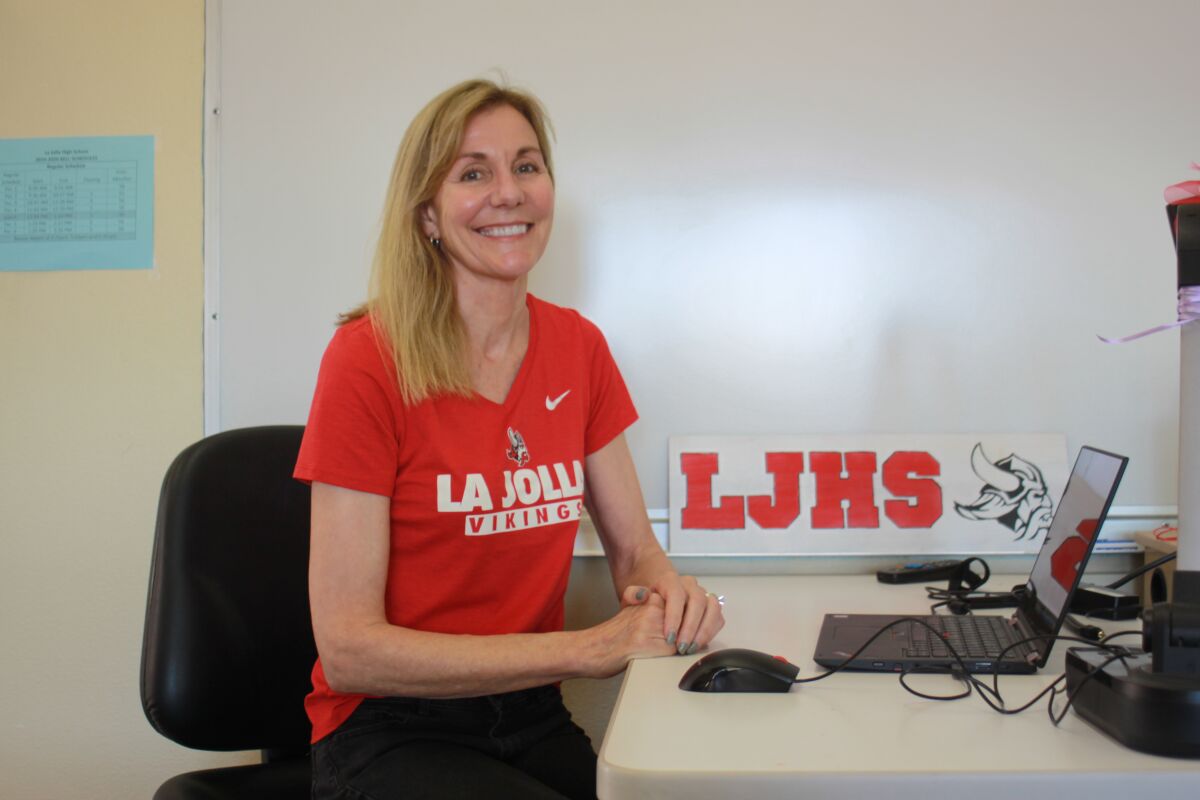 Cathy Hutchins is a La Jolla native, La Jolla High School counselor and mother to two professional baseball players, Kyle Zimmer and Bradley Zimmer.