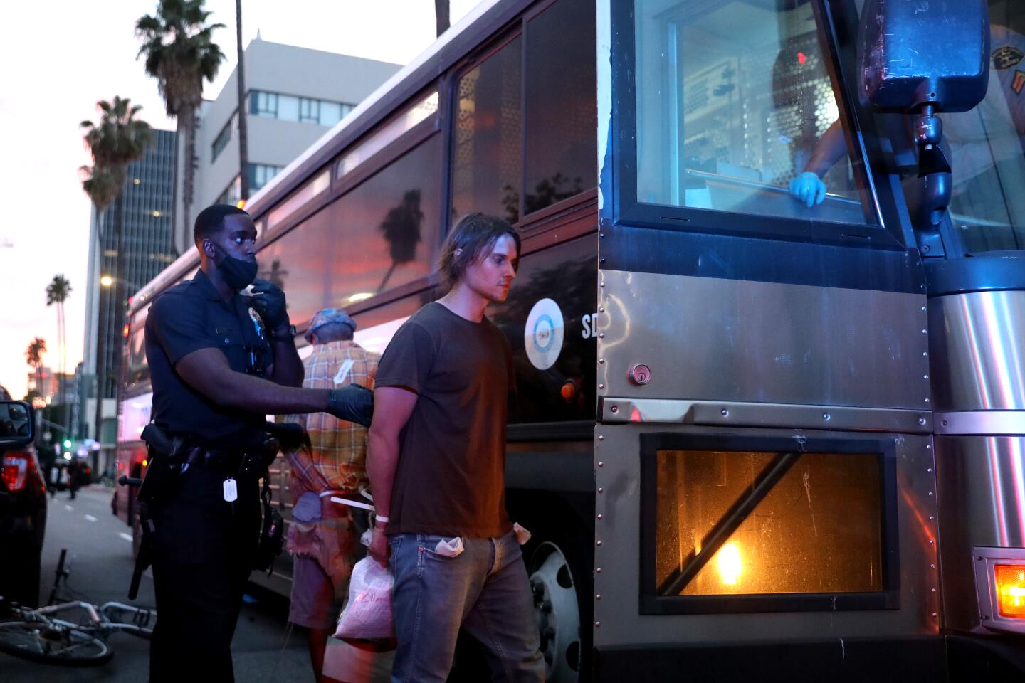 Arrests in Hollywood.