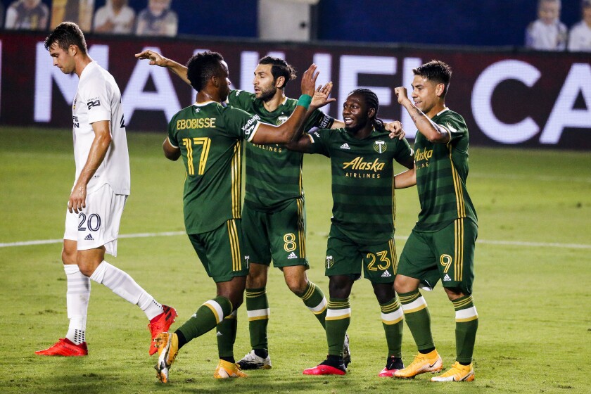 Portland Timbers forward Felipe Mora
