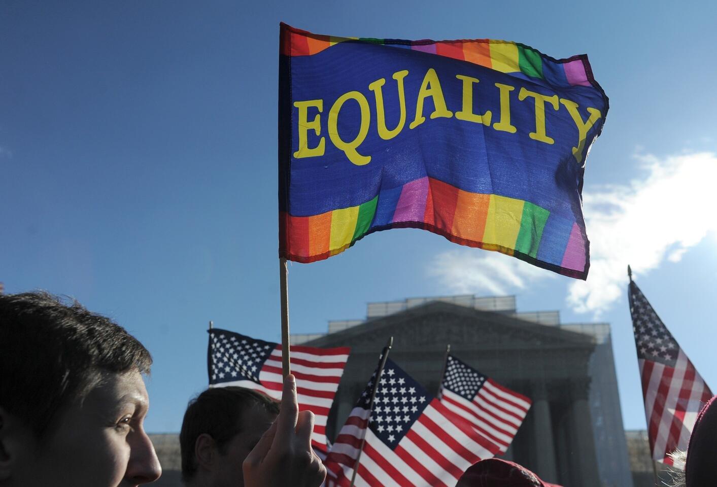 Outside the Supreme Court