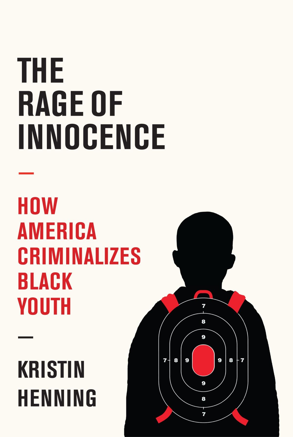 A book cover of "The Rage of Innocence"
