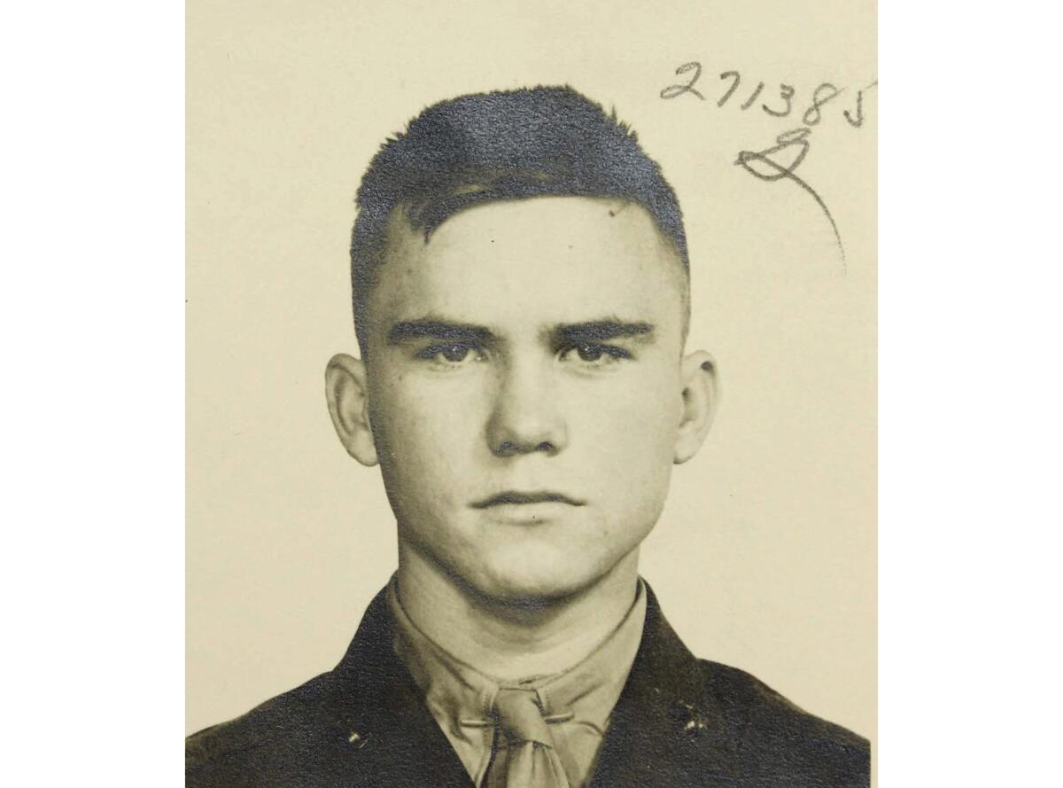 Pfc. Walter L. Collier on Dec. 4, 1939. 