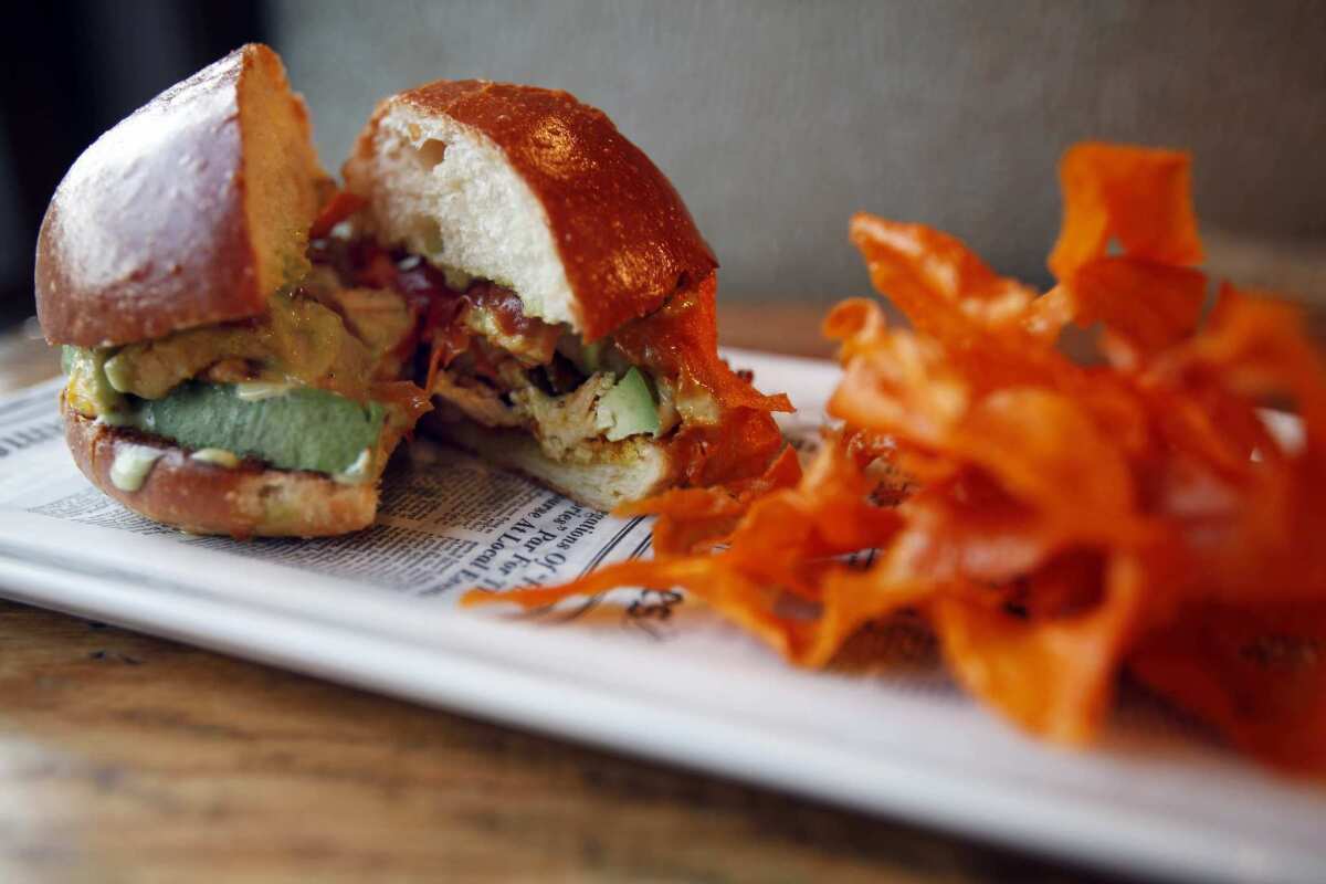 The turkey sandwich reinvented by Ricardo Zarate at Picca.