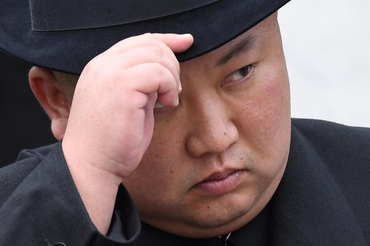 Kim Jong Un at Vladivostok