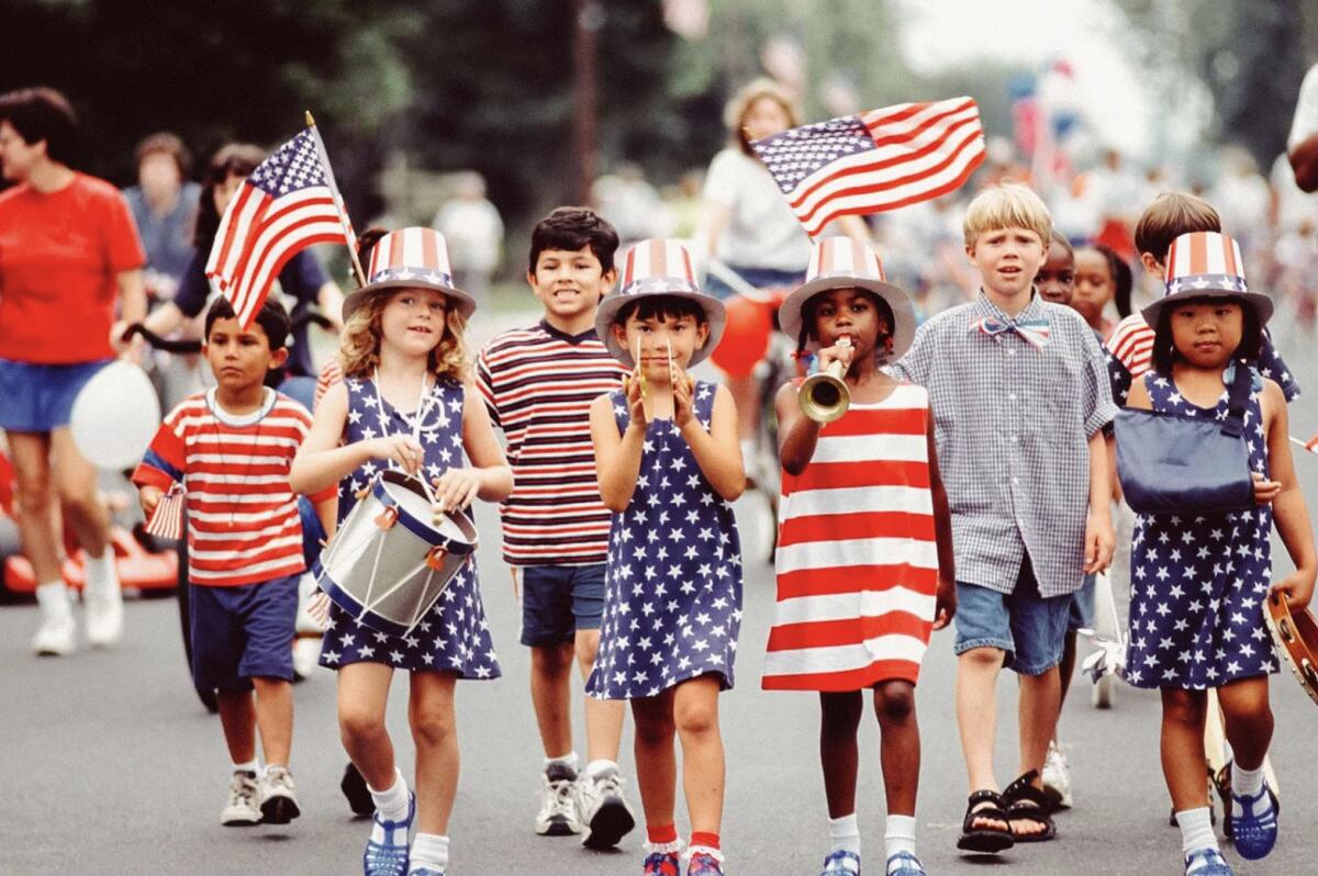 Fourth of July in Huntington Beach.