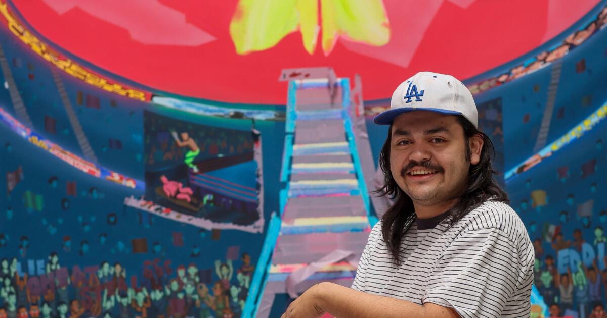 Isaac Psalm Escoto finds the intersection between L.A.’s art galleries and graffiti