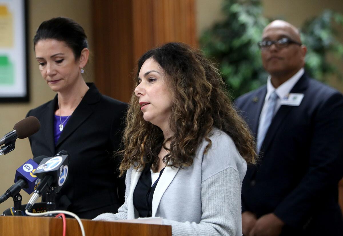 Photo Gallery: GUSD press conference addresses recent fight, football game cancellations at Hoover High