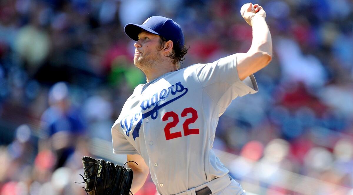 Dodgers pitcher Clayton Kershaw will not start Friday against the Angels as scheduled. Zack Greinke will start in his place.