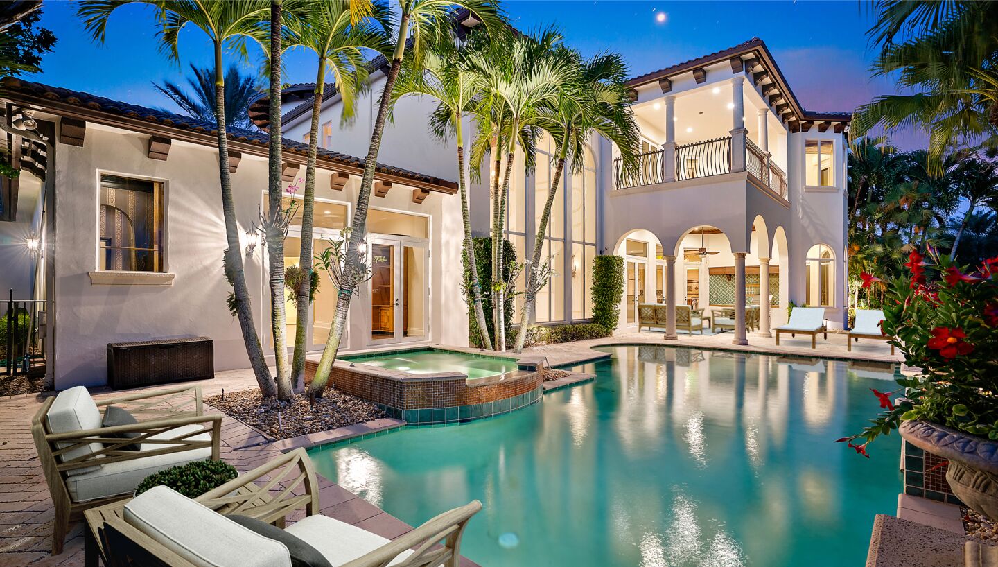 The back patio.