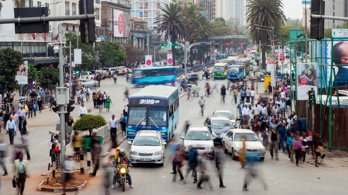 Kenyatta Road in Nairobi, Kenya. Delta is offering a special round-trip fare from LAX.