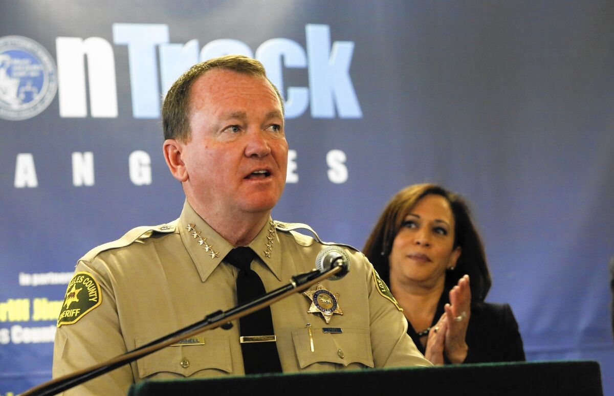 L.A. County Sheriff Jim McDonnell on Sunday questioned how an inmate could have been restrained for 32 hours without food or water. “I don’t know how this could go on for this period of time, him not being checked on. Where is the breakdown?"