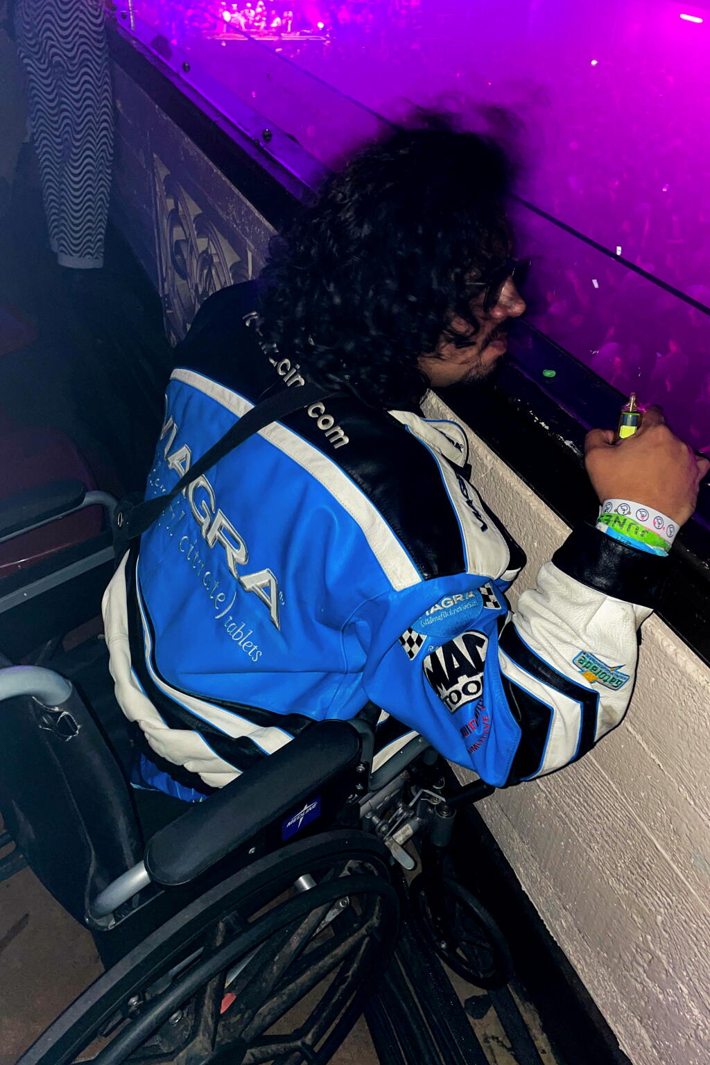 Disabled Raver How he makes L.A. concert-hopping work using a wheelchair - Los Angeles ...