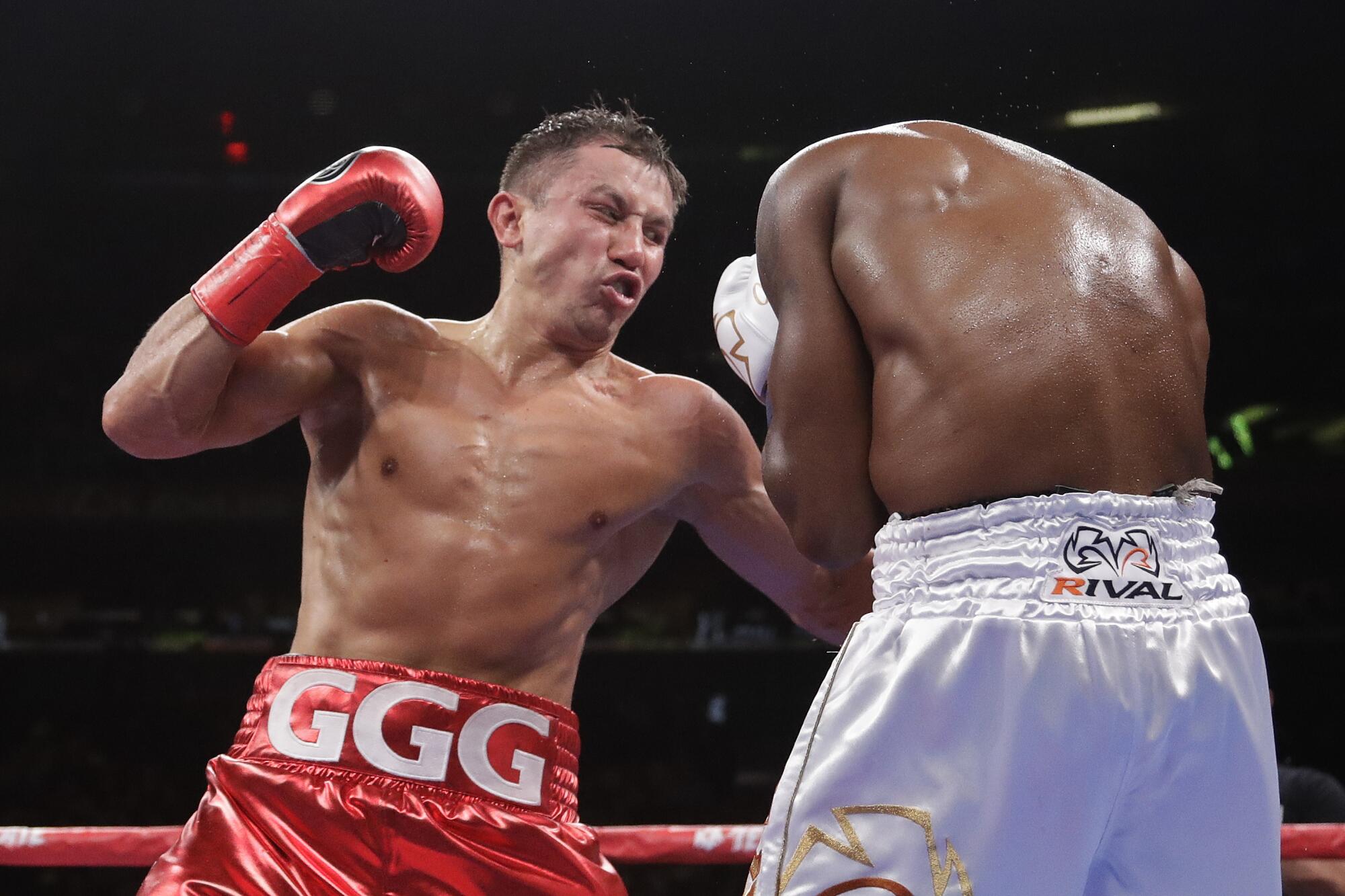 Kazakhstan's Gennady Golovkin, 