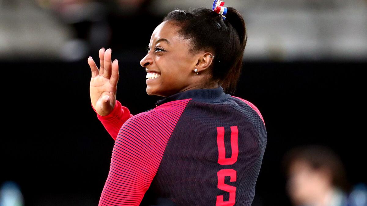 American gymnast Simone Biles became the fourth woman to win four gold medals at one Summer Olympics, the first since 1994.