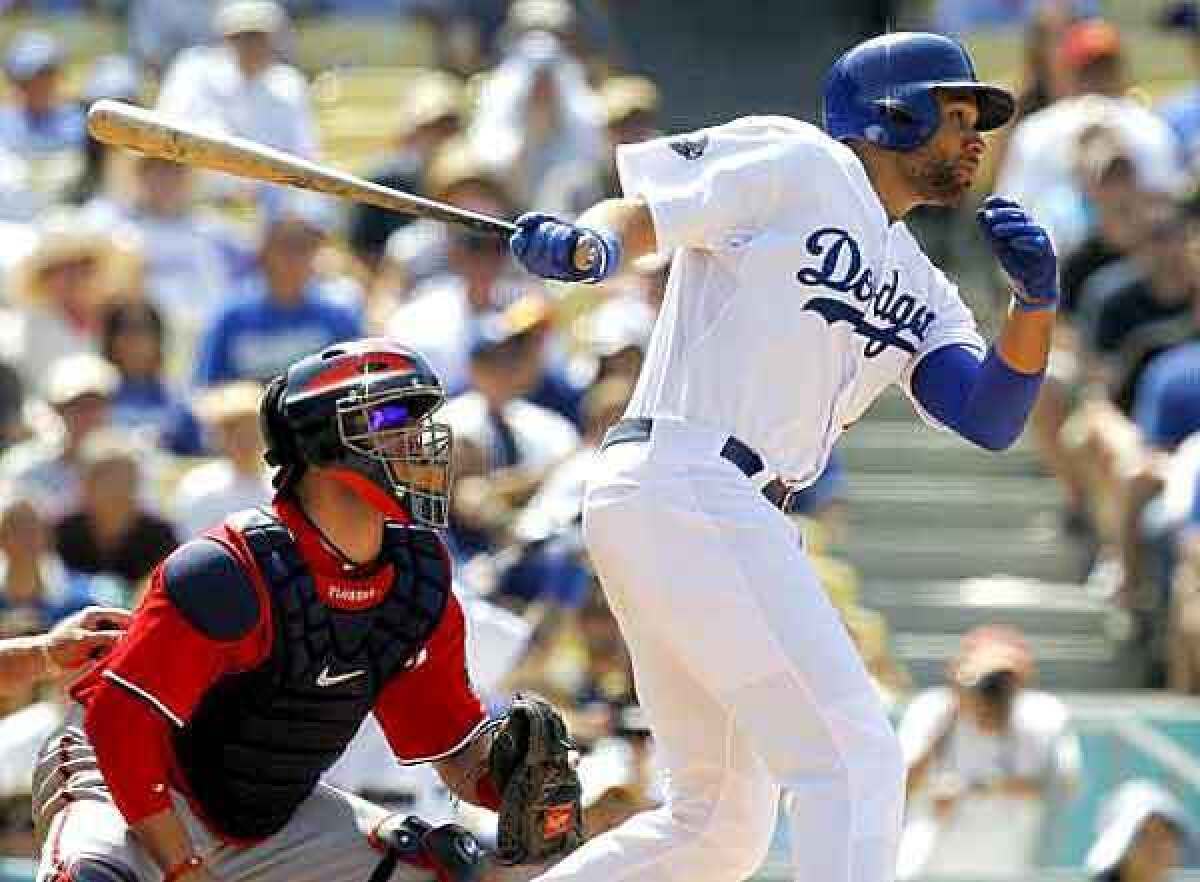 With the Dodgers, first baseman James Loney seemed to be constantly tinkering with his swing, which pretty much everyone but him found maddening.